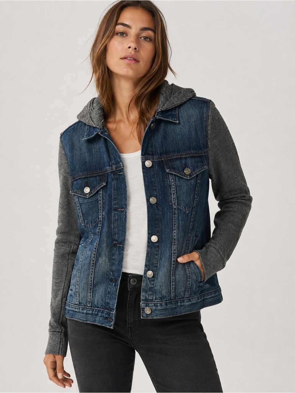 Rag & Bone Bradford Denim Jacket Women’s Large EUC